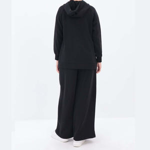 Chándales de patrón suelto de calidad profesional de tasa de fábrica suministro directo de fábrica nuevo chándal de patrón suelto de entrenamiento para mujer - Product Image 5