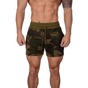 Pantalones cortos de algodón y poliéster para hombre con diseño de moda personalizado y precio barato de fábrica, pantalones cortos de cintura elástica para gimnasio y Fitness para hombre al por mayor - Product Image 6