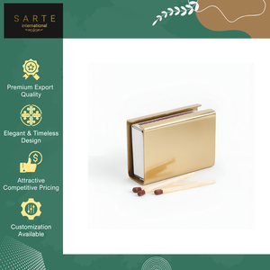 ฝาครอบโลหะหรูหราพร้อมโลโก้แกะสลักดีไซน์แบบกำหนดเองเป็นมิตรกับสิ่งแวดล้อม - Product Image 2