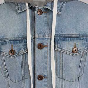 High-Quality Premium Denim <b>Jacket</b> For <b>Men</b> Vintage Ripped Styles, <b>Slim</b> <b>Fit</b> Street wear, and Windbreaker Outerwear for Winter - Product Image 3