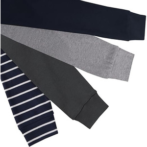 Pantalon de survêtement en coton et poly polaire écologique pour hommes pantalon de jogging décontracté léger logo personnalisé mi-droit séchage rapide respirant - Product Image 3