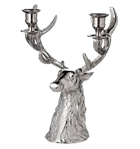 Bougeoir cerf Style vintage de luxe fait à la main Design unique pour la décoration de la maison et les mariages. - Product Image 5