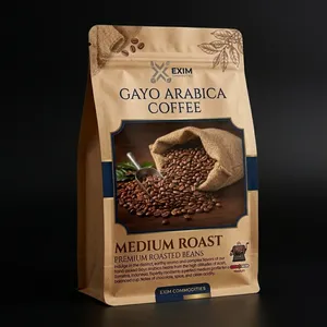 เมล็ดกาแฟอาราบิก้าเอเช่เกาโยคั่วพรีเมียม กลิ่นหอมเข้มข้น รสชาติโดดเด่น สำหรับการจัดหาแบบ B2B - Product Image 1