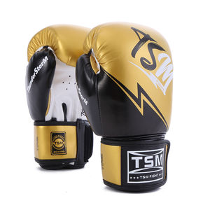 Gants de Kickboxing en cuir PU personnalisables de haute qualité entraînement sportif professionnel OEM ODM tailles 8oz boxe d'arts martiaux - Product Image 4