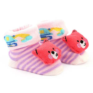 Newborn <b>Booties</b> - Pink - Product Image 3