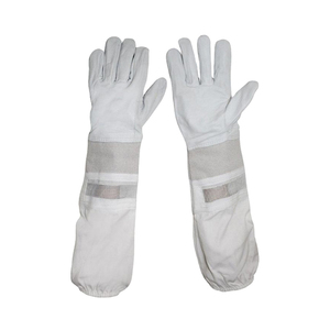 Vente en gros de gants de protection anti-piqûre en cuir de chèvre respirant pour l'apiculture - Product Image 4