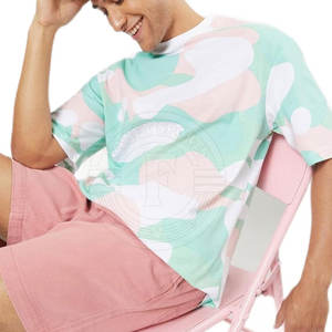 T-shirt ample en coton doux et respirant pour un confort quotidien et un style décontracté - Product Image 5