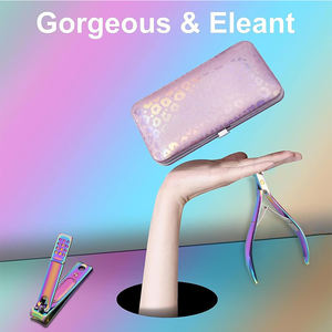 Set de Manicura y Pedicura, 12 Piezas, Kit de Acero Inoxidable, Kit Profesional de Cuidado de Uñas, Limas, Tijeras, Herramientas 2025 - Product Image 4