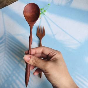 Vitrapro Vietnam Acacia Wooden <b>Soup</b> <b>Spoon</b> 14x4cm New Style Household Nanmu <b>Soup</b> Server Wholesale Available - Product Image 6