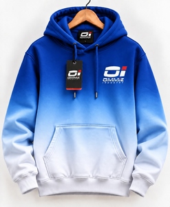 Wholesale Direct OMMIZ INDUSTRY New Design Custom <b>Stitched</b> Orenge Pullover Sweatshirt <b>Hoodie</b> - Product Image 3