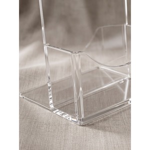 Support de brochure en acrylique transparent A5 pour publicité, vente au détail et utilisation sur bureau - Product Image 5