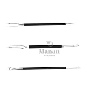 Empujador de Cutículas de Acero Inoxidable de Doble Extremo Reutilizable para un Cuidado de Uñas Seguro y Fácil - Product Image 2