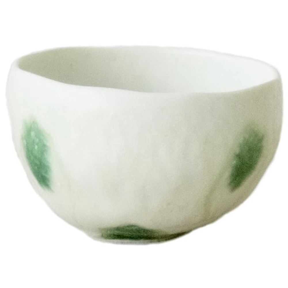 Tea cup bowl 9.5cm / Oribe dots  #TH-599