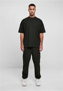 300gsm Épais Coton Surdimensionné Lourd Respirant T Shirt Streetwear Hommes Mock Neck Tee Boxy Blanc Imprimé T-Shirts pour Hommes - Product Image 2