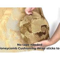 Eco-Friendly Honeycomb Core Cushioning <b>Wrap</b> Kraft Paper and Wood Flexible and Recyclable - Product Image 2
