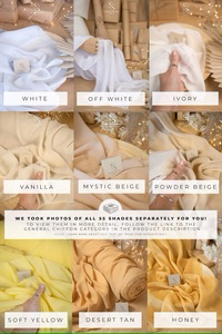 High Quality Customized Colors Chiffon <b>Fabric</b> Soft Matte Airy Girls Lingerie Skirt Headbands Summer Dresses Car/Bag - Product Image 5