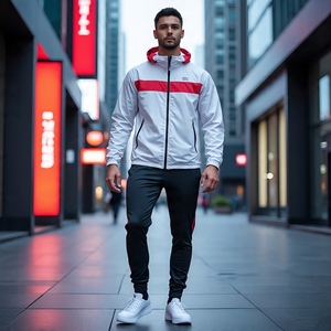 Survêtement coupe-vent de montagne pour hommes Streetwear Survêtement imperméable à l'eau Veste coupe-vent pour hommes Pantalon pour hommes - Product Image 5