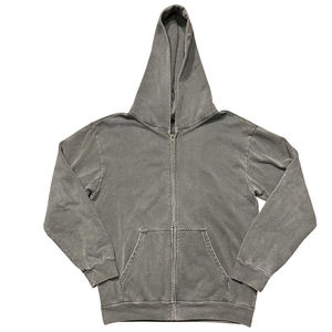 Nouveau Style En Vrac Quantité Zipper Hommes Acid Wash Hoodies Best-seller Produit Léger Zip Up Lavé À Capuche Pour Hommes - Product Image 1