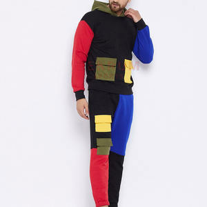 Trajes de chándal de gimnasio de invierno para hombre recién llegados, pantalones elásticos, conjunto de dos piezas, conjuntos de jogging al por mayor con logotipo a la venta - Product Image 2