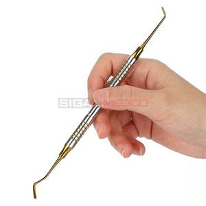 ชุดเครื่องมืออุดฟันเรซินคอมโพสิต6ชิ้นพร้อมหัวชุบไทเทเนียมเครื่องมือทันตกรรมสแตนเลส - Product Image 5