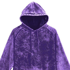 Sudadera Unisex de Forro Polar 100% Algodón, Lavada al Ácido, para Invierno, con Diseño y Logotipo Personalizados, Fabricante Pakistaní - Product Image 3