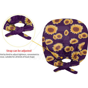 Gorro Quirúrgico Personalizado de Primera Calidad, Ligero, Estampado, Duradero, 100% Algodón, Unisex, para Uso Hospitalario, con Opciones Personalizables - Product Image 3