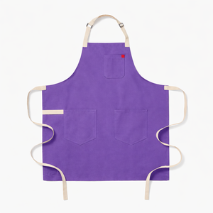 Tablier de boulanger en toile unie réutilisable et robuste pour la cuisine, sans manches, résistant à l'eau et à l'huile, pour hommes et femmes - Product Image 3