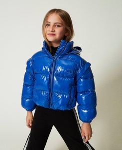 Chaqueta Acolchada Formal Negra de Alta Calidad con Logotipo Personalizado OEM, Chaqueta Impermeable y Cortavientos para Hombre y Mujer, para Mantener el Calor en Invierno - Product Image 6