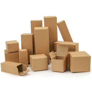 <b>Brown</b> Kraft Paper <b>Box</b> Party Gift <b>Box</b> Handicraft <b>Box</b> Wedding Party <b>Box</b> Multi Size Custom Logo Wholesalers - Product Image 6