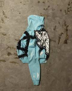 Sweat à capuche femme de haute qualité haute qualité 100% coton visite décontractée ancienne broderie thermique logo personnalisé impression bouffante - Product Image 6