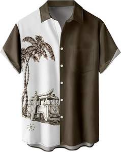 Nouvelle Arrivée Chemise Hawaïenne à Col Entièrement Imprimée pour Homme, Chemise de Plage de Luxe pour Homme - Product Image 1