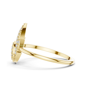 Bague élégante en diamant créé en laboratoire pour femmes, diamants VVS-VS EF CVD, or 18 carats, 14 carats, 10 carats et argent 925, rose, jaune, blanc - Product Image 6