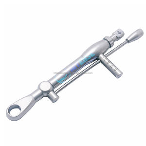 Clé à cliquet manuelle en acier inoxydable pour implants dentaires, embout carré de 4,0 mm avec poignée ergonomique - Product Image 4