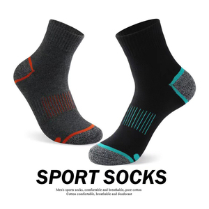 2024 calcetines deportivos informales profesionales Unisex impresos personalizados antideslizantes y antibacterianos nuevo diseño calcetines para hombres MOQ 10 pares - Product Image 4