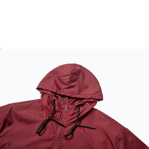 Chaqueta cortavientos de primera calidad para exteriores, diseño personalizado, ropa de calle de gran tamaño, ropa de gimnasio, proveedor mayorista de fábrica OEM - Product Image 3