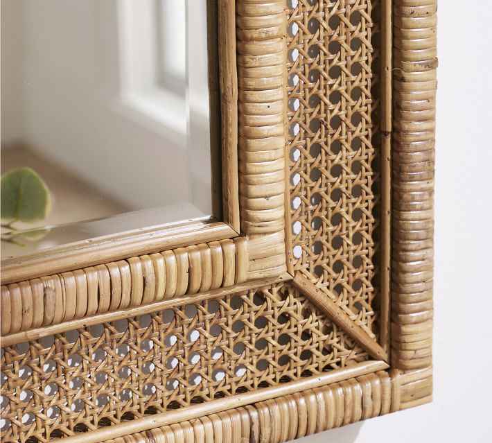 Rattan Mirrors Are Handmade for Bulk Export at Affordable Prices