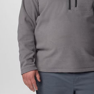 Sudadera para Hombre con Corte Clásico para Pedidos al por Mayor, Sudadera Deportiva Transpirable para Hombre / Mangas Completas con Diseño de Cuello con Cremallera - Product Image 3