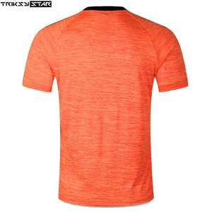 เสื้อยืดแขนสั้นผู้ชาย/ผู้หญิง OEM ผ้าฝ้ายออร์แกนิค คุณภาพสูง เป็นมิตรกับสิ่งแวดล้อม ระบายอากาศได้ดี กันยับ สตรีทแวร์ เนื้อผ้าหนา - Product Image 2