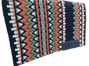 Performances optimales Tapis de selle rayés Navajo Western Show Laine douce pour une durabilité maximale - Product Image 4