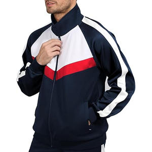 Survêtement en nylon léger avec fermeture éclair cousue personnalisée pour hommes coupe ample ensemble court deux pièces téléchargées par Dress Sports - Product Image 4