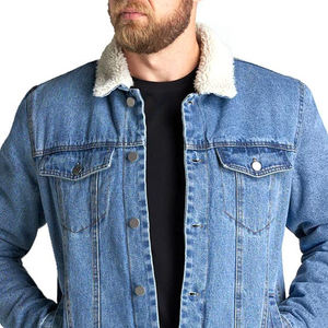 <b>Cheap</b> Wholesale Latest Hot Selling Fancy Denim <b>Men's</b> Cotton Make <b>Jeans</b> Jacket <b>Men</b> <b>Jeans</b> Jacket <b>Men</b> - Product Image 5