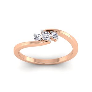 925 Sterling Silver Classic Vintage Engagement <b>Ring</b> Brilliant Cut Bezel Setting Lab Grown Three Stone Diamond IGI Certified - Product Image 4