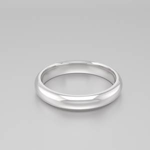 Anillos de pareja de Plata de Ley 925, 3mm de ancho redondo, chapado en oro rosa, estilo romántico para bodas, fiestas, aniversarios - Product Image 5