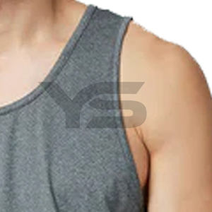 Hot Sale High Quality Cotton Men's Gym <b>Workout</b> <b>Tank</b> <b>Top</b> Custom Logo Singlet Muscle Shirt Quick Dry Plus Size Stringer Print - Product Image 5