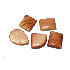 Piedra natural Cristal dorado rojo Forma de mezcla Piedras preciosas sueltas Cabujón Cristal curativo Piedras preciosas Todas las formas Mayorista de cabujón - Product Image 2