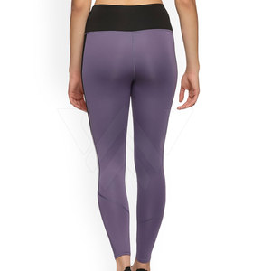 Servicio OEM mujeres Legging sólido de alta calidad de secado rápido transpirable Spandex/poliéster Yoga desgaste para la venta en línea - Product Image 3