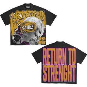 Camiseta clásica de cuello redondo para hombre 100% algodón patrón Premium estampado liso teñido para verano otoño uso disponible varios colores - Product Image 1