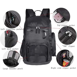 Sac de sport unisexe avec cordon de serrage, en polyester imperméable, grande capacité pour chaussures – Idéal pour le cyclisme et le basketball - Product Image 4