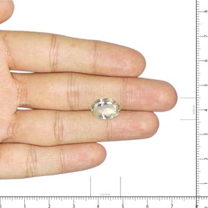 Piedra de Zafiro Natural Facetada Bicolor de 5.24 Quilates, Corte Pitambari con Forma de Cojín, Marquesa y Ovalada, Gema Roja de 8 mm de Altura, Gema Suelta - Product Image 3