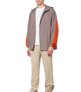 Vestes coupe-vent au look classique Qualité professionnelle Respirant Taille standard Plus grande taille Vestes pour hommes Vente en gros de vestes coupe-vent - Product Image 3